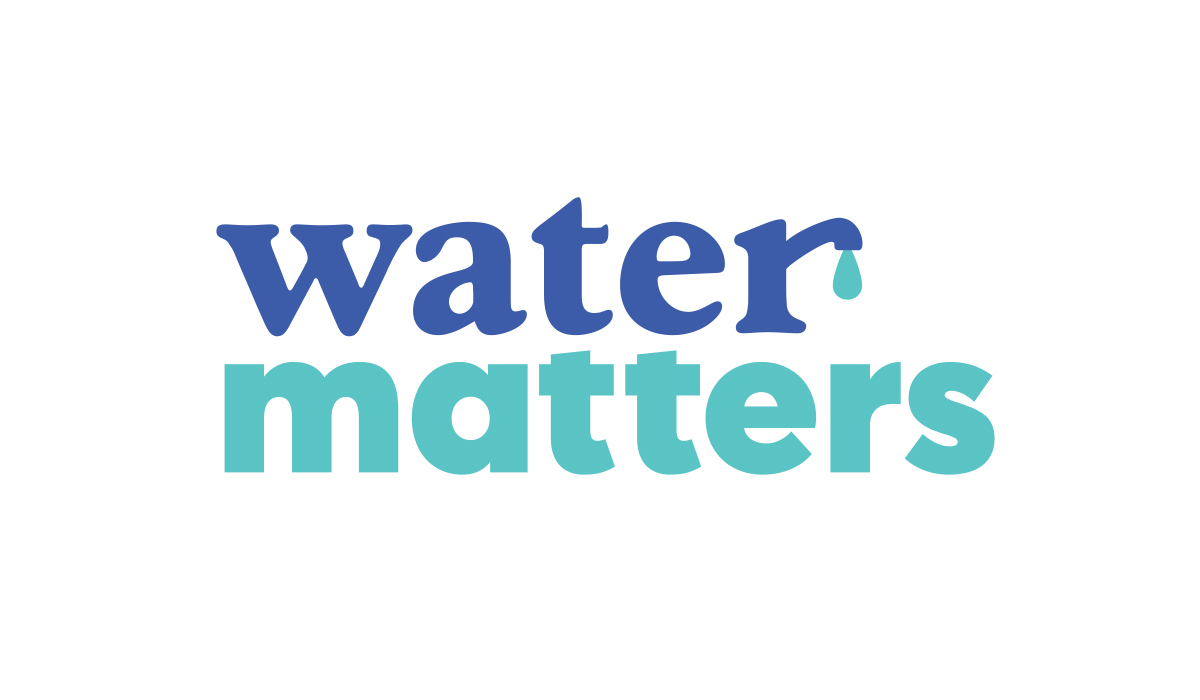 Logo Water matters english