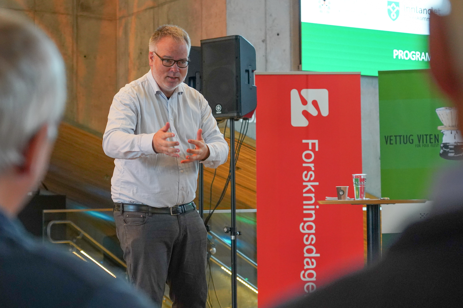 Lars Fredrik Øksendal holder foredrag