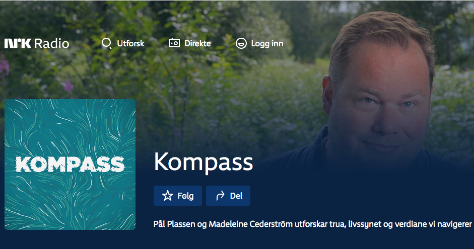 Tittelbilde for programmet Kompass i NRK P 2