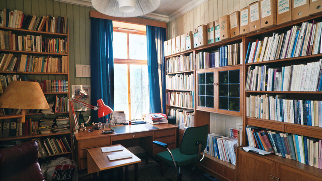 Rolf Jacobsens arbeidsværelse