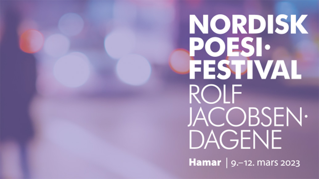 Banner Nordisk poesifestival